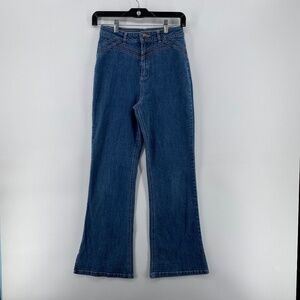 725 Originals Jeans Girls Size 16 Flare Leg Washed Blue Retro Y2k